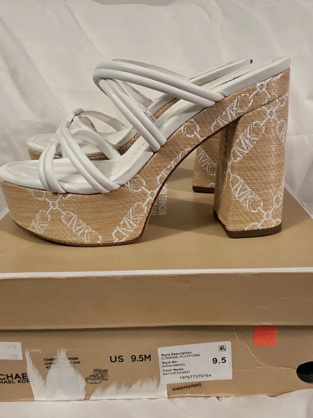 ✨ LIKE NEW ✨ Michael Kors Corrine Platform Sandals 9.5M